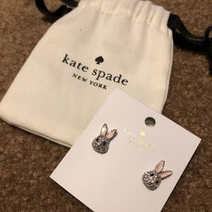 Kate Spade Make Magic Bunny Earrings